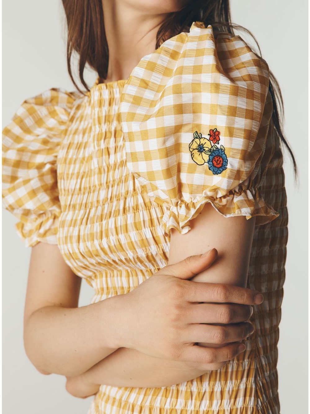 Lisa Says Gah Fiona Midi Dress - Sunshine - Picture 2 of 4